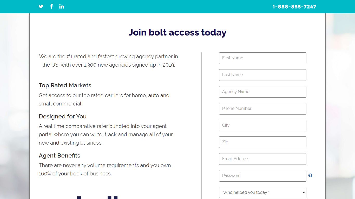 Join bolt access today - Superior Access