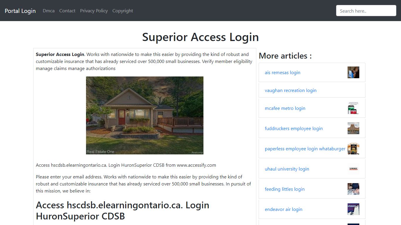 Superior Access Login