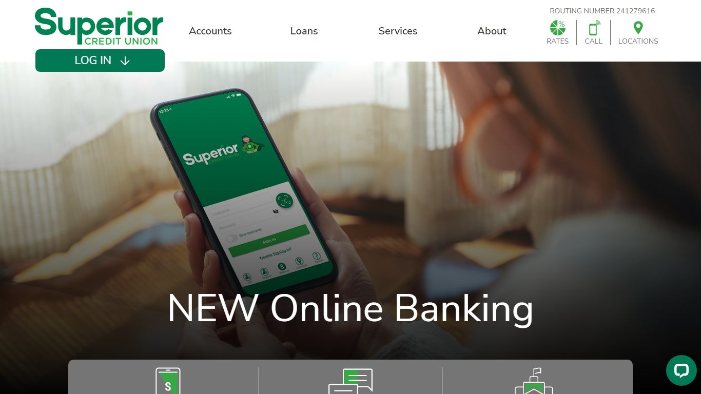 NEW Online Banking | Superior Credit Union